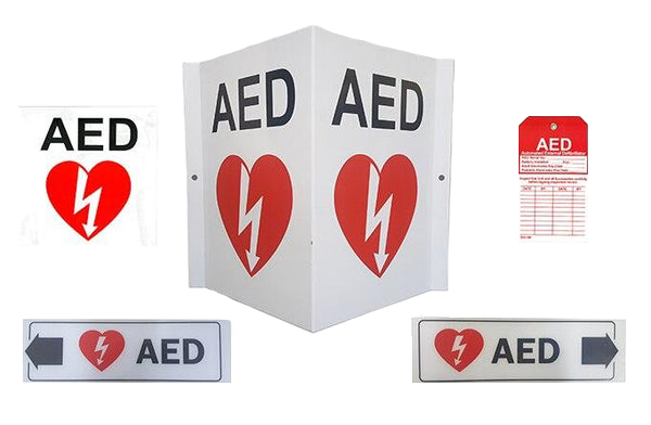 Complete AED Wall Sign Package